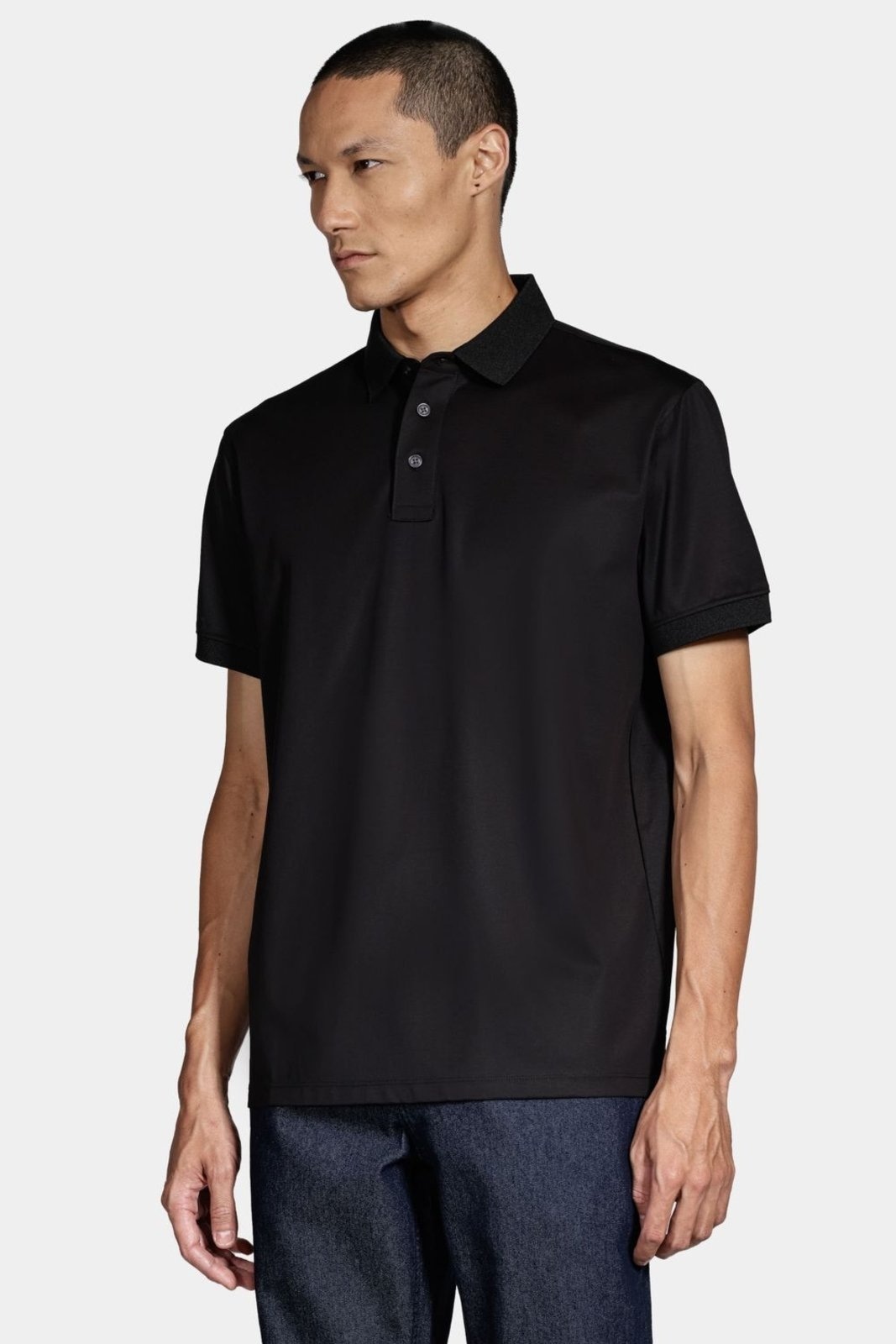 Imagem principal Polo Aramis Shirt Mercerized Interlock Preto Aramis incolor