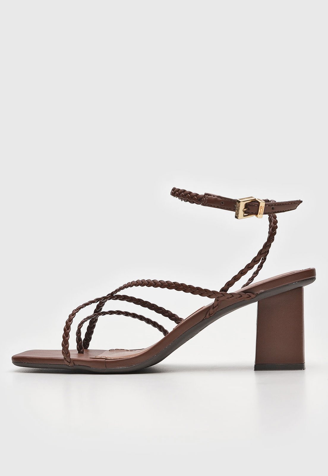 Imagem principal Sandália Santa Lolla Tiras Tressê Santa Lolla marrom