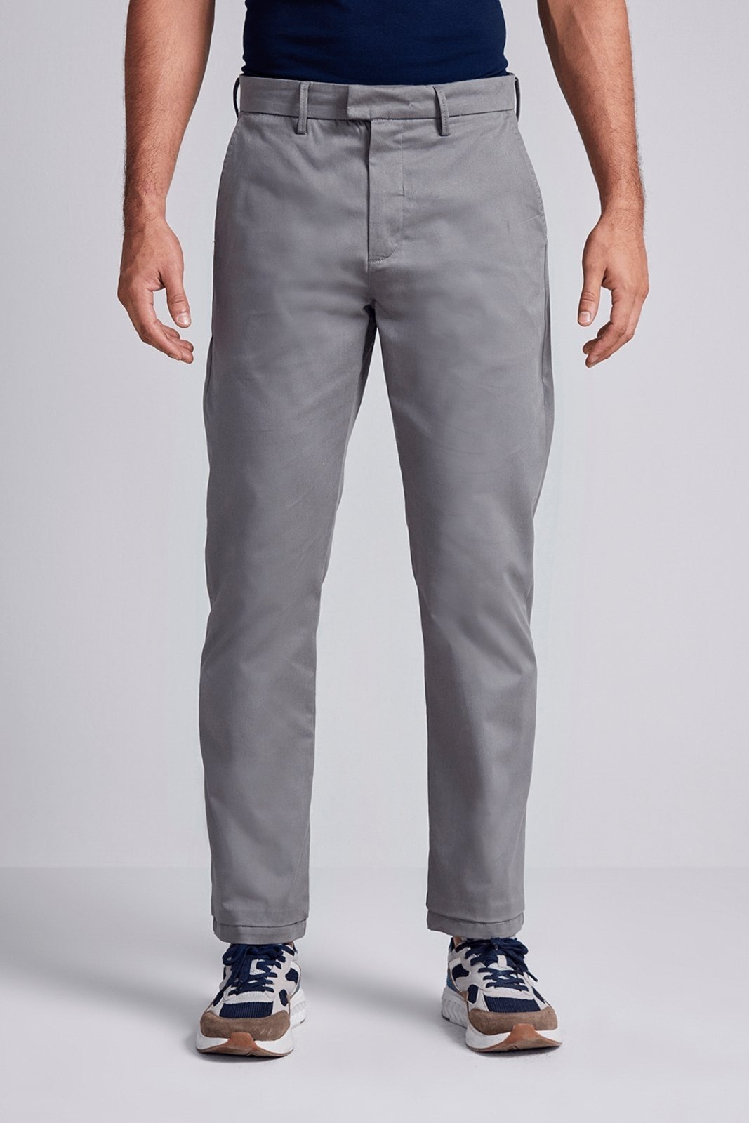 Imagem principal HIGHSTIL Calça Comfort Sarja Chumbo HIGHSTIL cinza