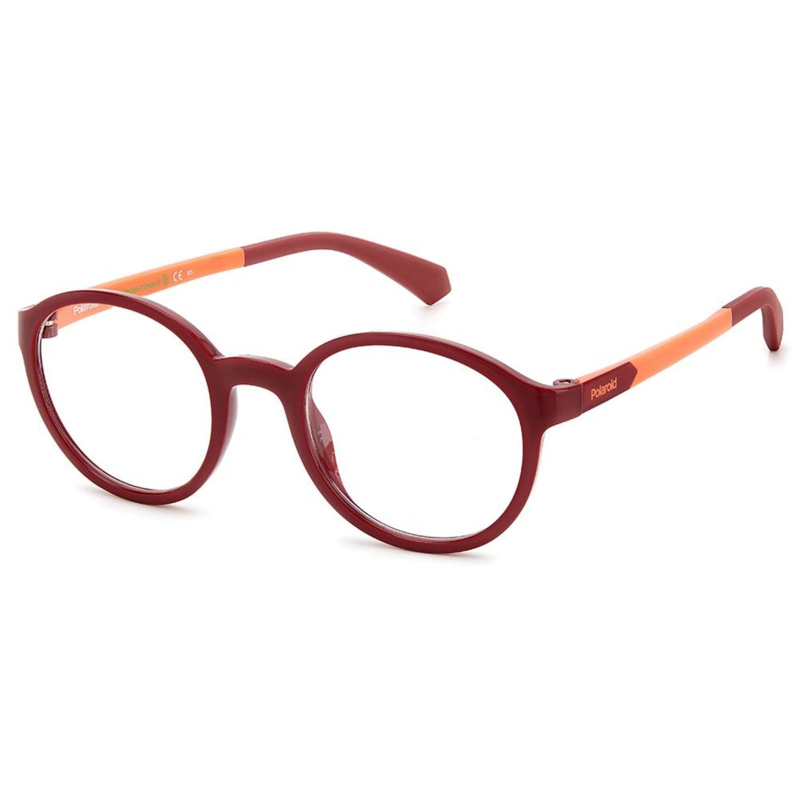 Imagem principal Armação de Óculos Polaroid PLD D830 BYP - Vermelho 46 Polaroid incolor