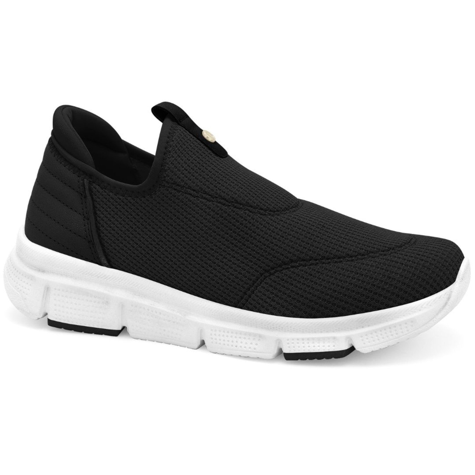 Imagem principal Tênis Feminino Flexível Tecido Comfortflex 2590302-8 Comfortflex preto