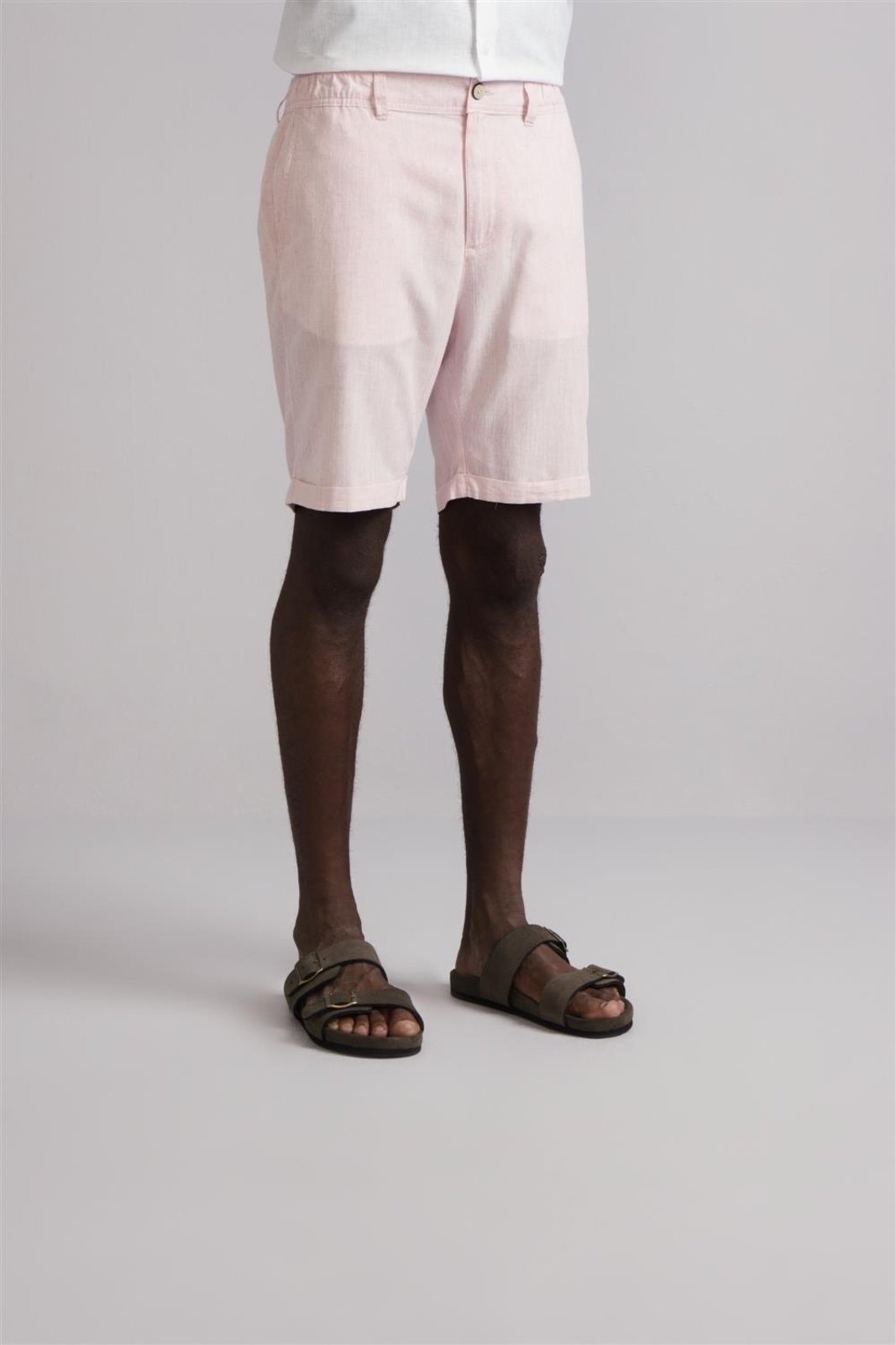 Imagem principal HIGHSTIL Bermuda Relax Linen Blend Claro HIGHSTIL rosa