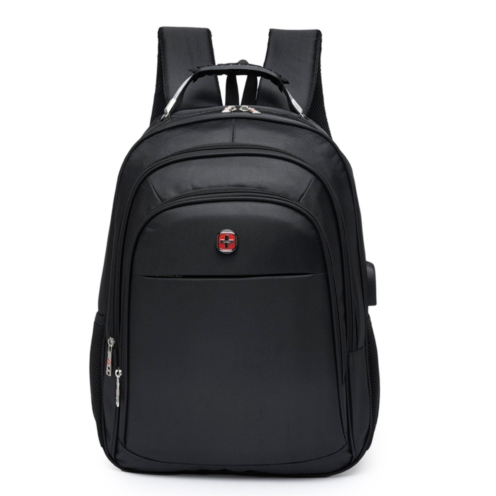 Imagem principal Mochila Masculina Executiva Bolsa Trabalho Resistente Notebook USB Crossgear preto