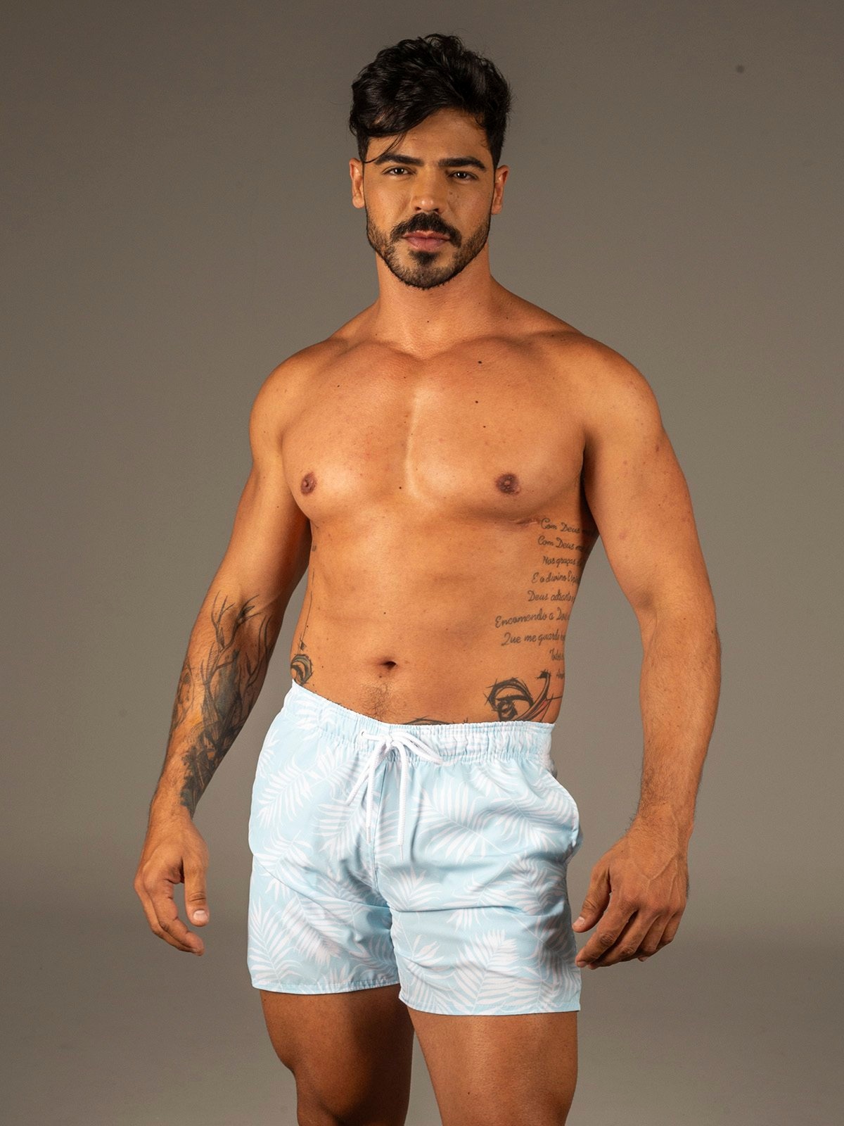 Imagem principal Short Bermuda Praia Dulk Havai Dulk preto