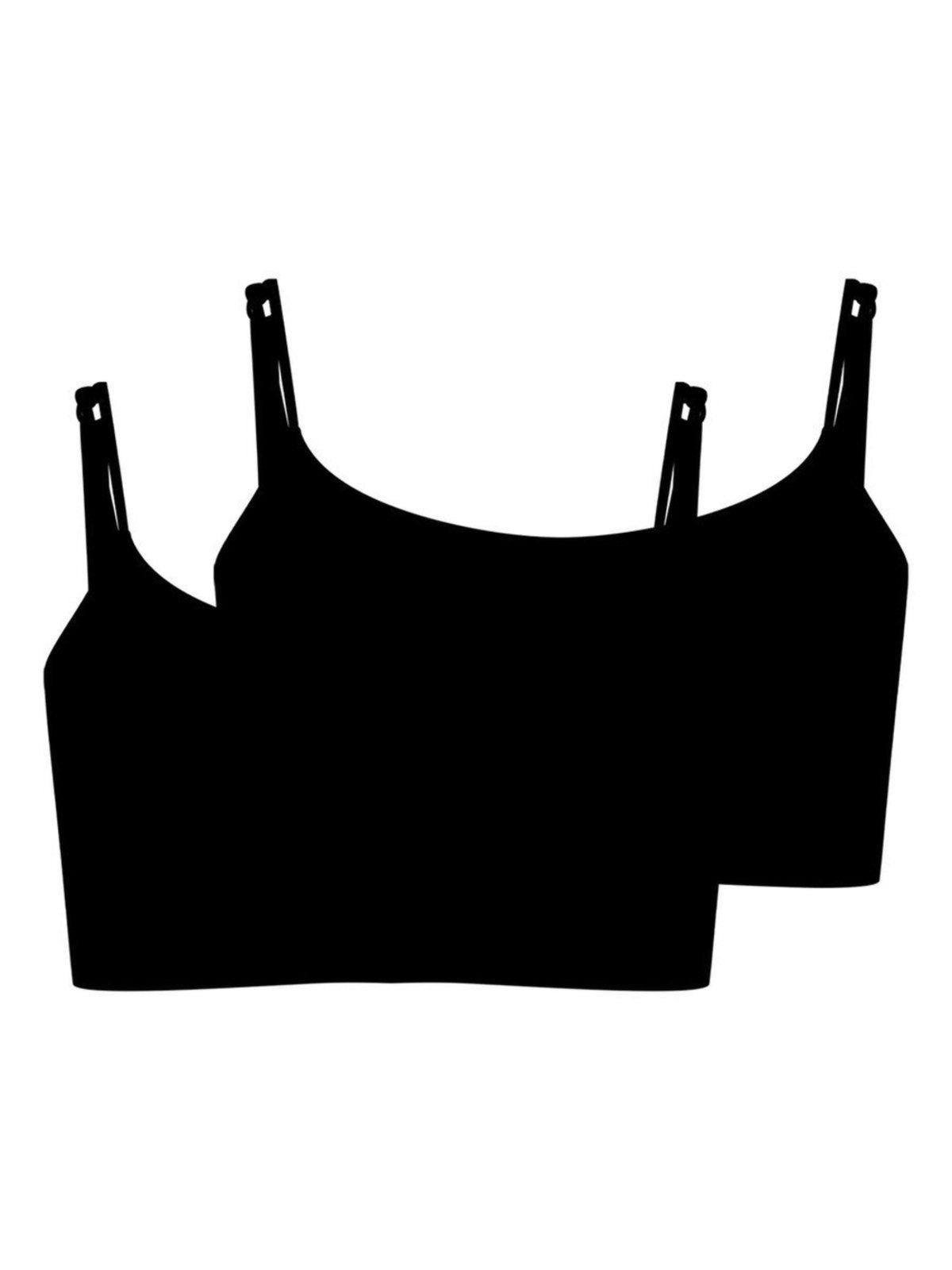 Imagem principal Kit com 2 Tops sem Aro com Bojo Removível Hope 2186 Hope preto