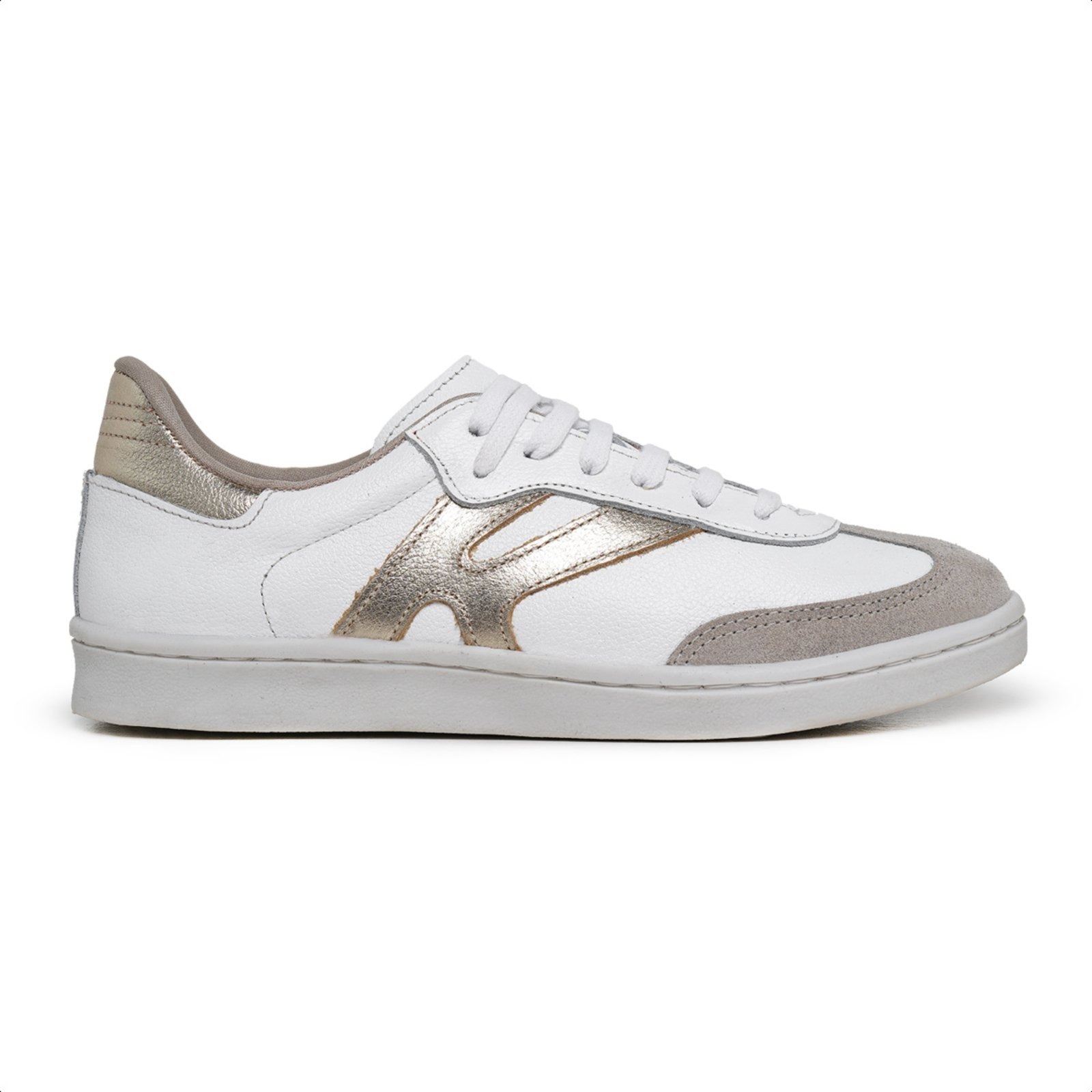 Imagem principal TENIS FEMININO CANO BAIXO DE COURO PARA O DIA A DIA Ref.:1520 Mister Couros branco