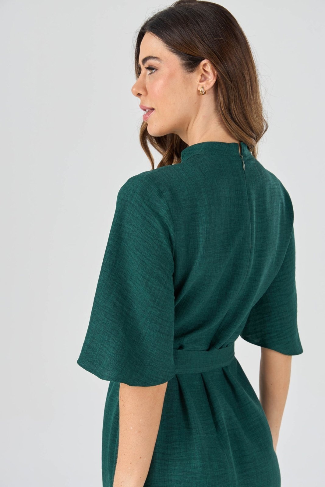 Imagem principal Vestido Midi PKS Mangas 3/4 PKS verde