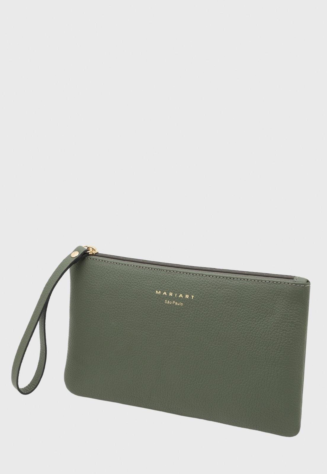 Imagem principal Bolsa Carteira Clutch Couro Mariart Cambuí Verde Army Mariart verde militar