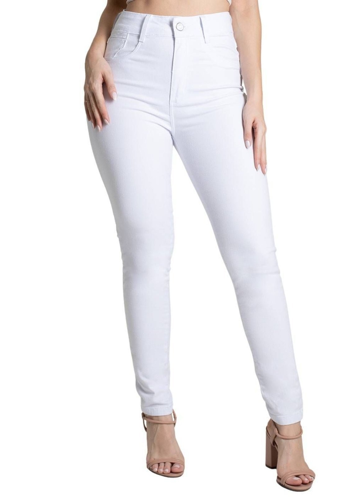 Imagem principal Calça Sarja Sawary Levanta Bumbum - 275911 Sawary branco