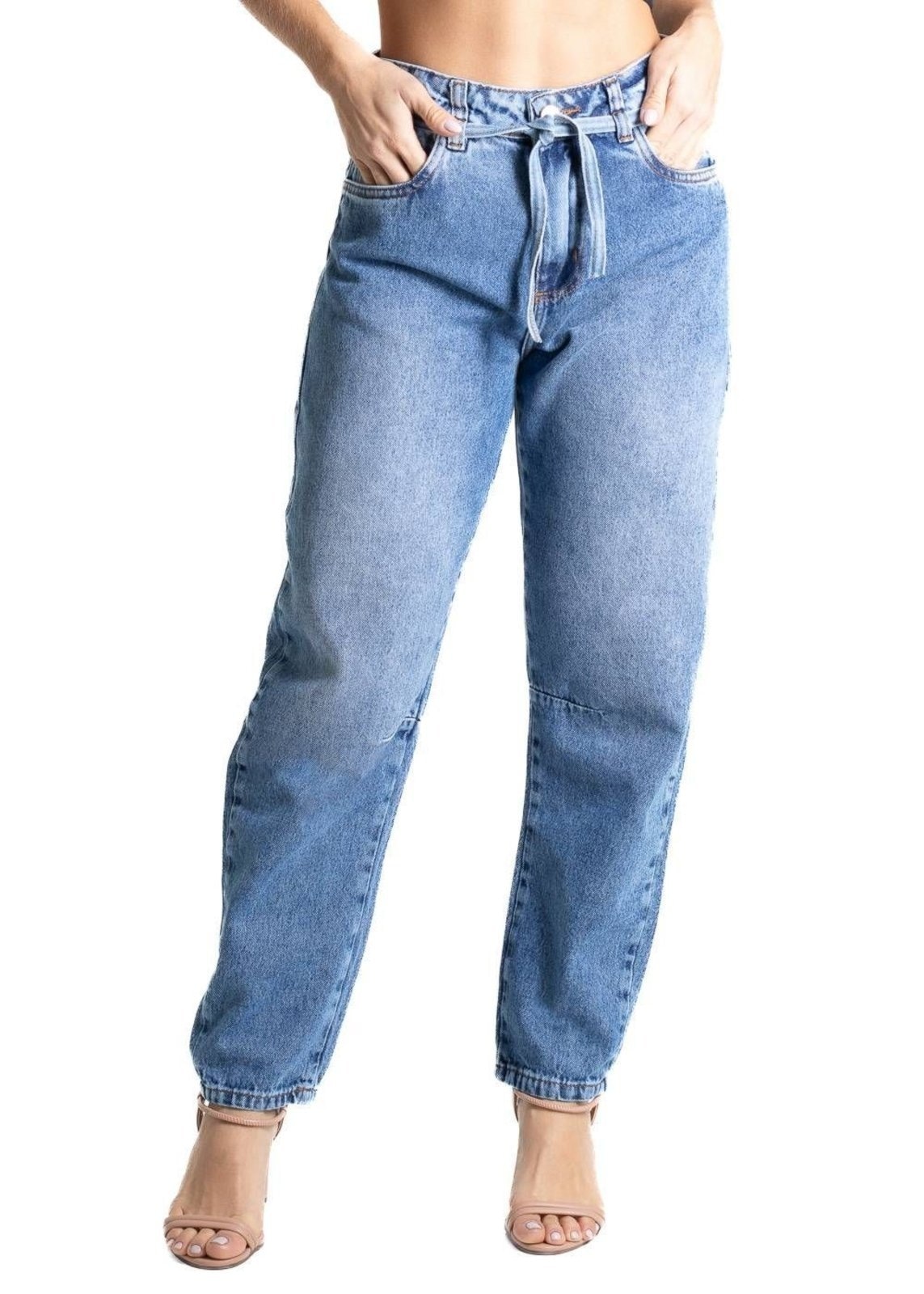 Imagem principal Calça Jeans Sawary Barrel - 280525 Sawary azul