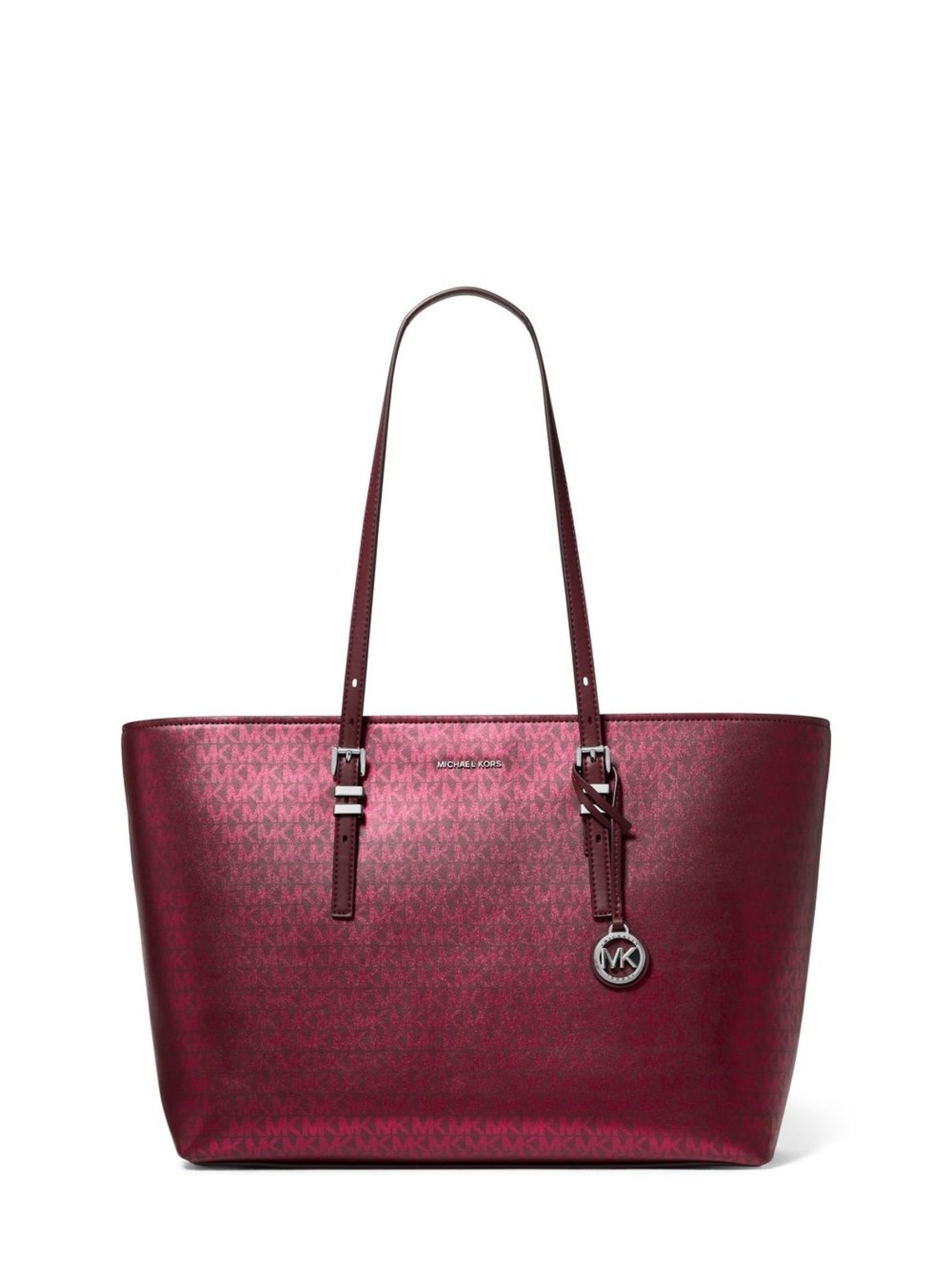 Imagem principal Bolsa Tote Quinn Logo Grande 30F5SQNT9R610 Michael Kors vermelho