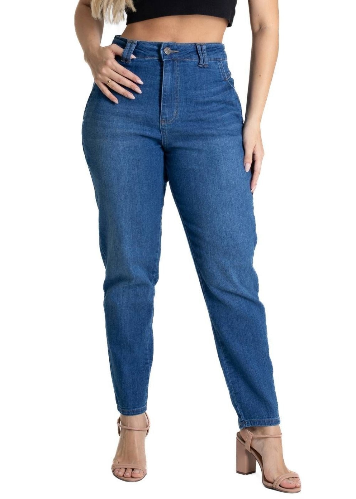 Imagem principal Calça Jeans Sawary Mom - 280673 Sawary azul