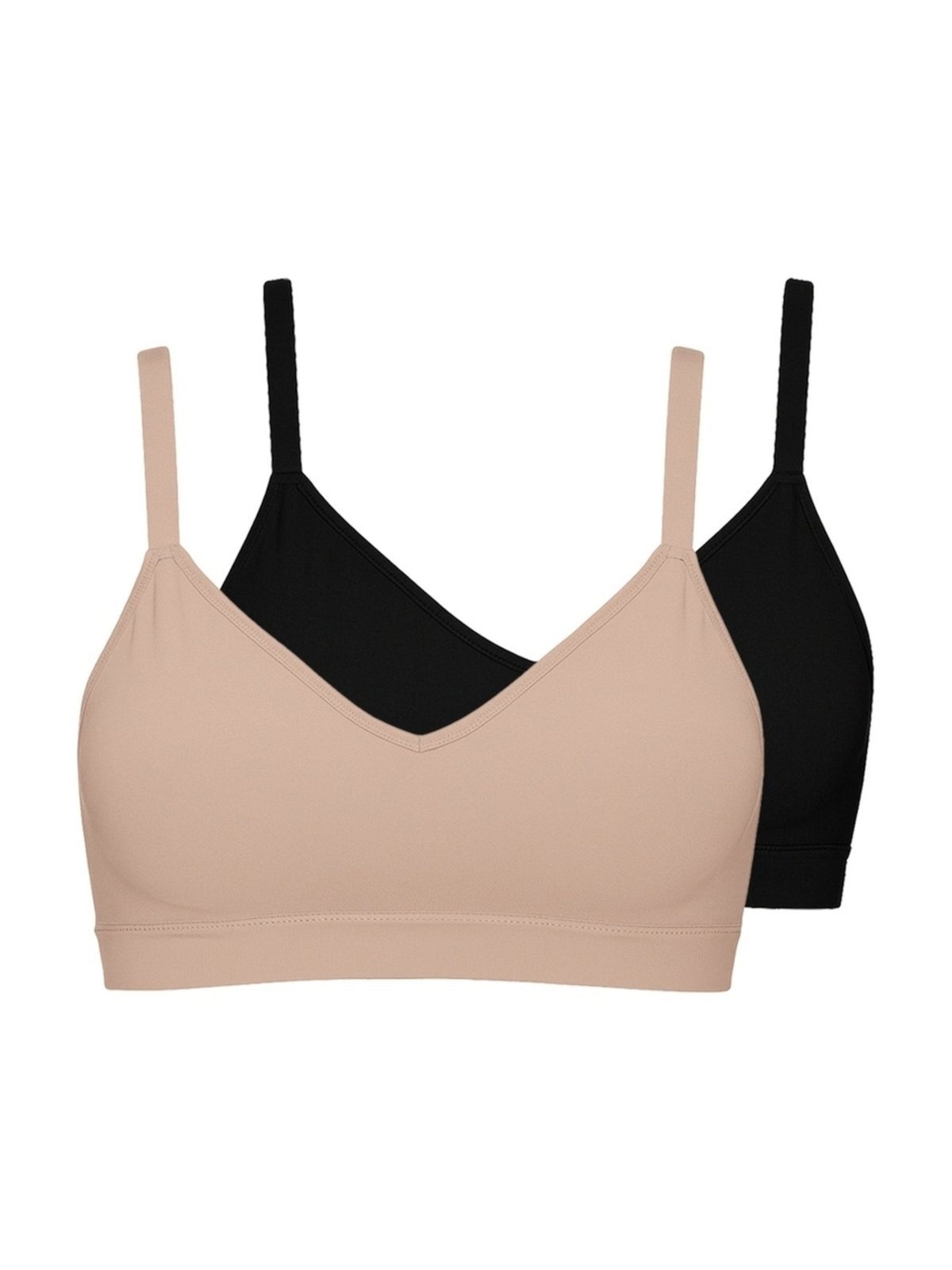 Imagem principal Kit com 2 Sutiãs sem Aro com Bojo Liz 51710 Taça B Liz bege