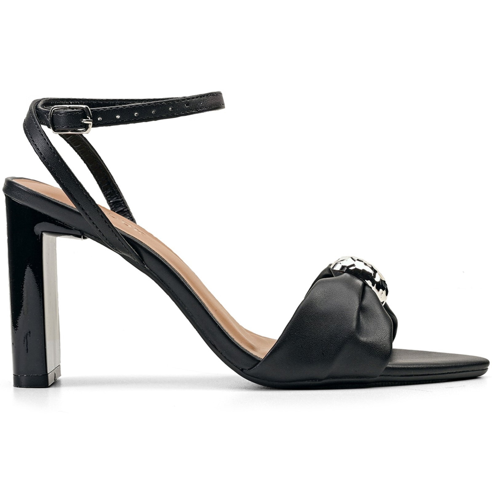 Imagem principal Sandália Feminina Salto Bloco Festas Elegente Salook preto