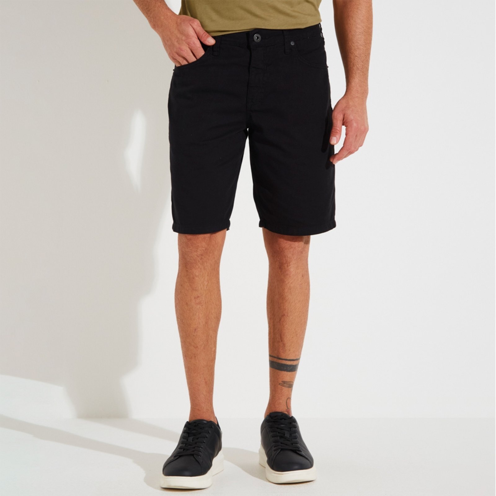 Imagem principal Bermuda Sarja Forum Paul Slim Ou25 Masculino Forum preto