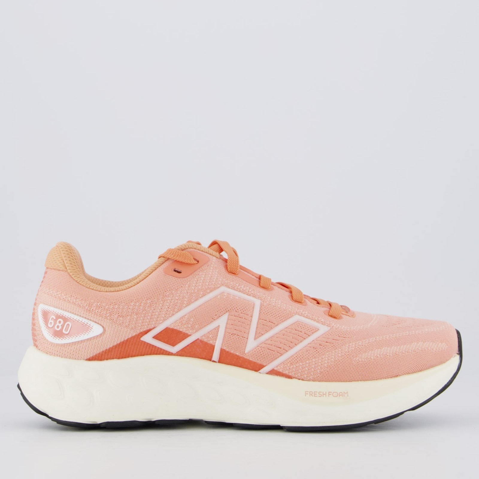 Imagem principal Tênis New Balance Fresh Foam 680 V8 Feminino Salmão New Balance laranja