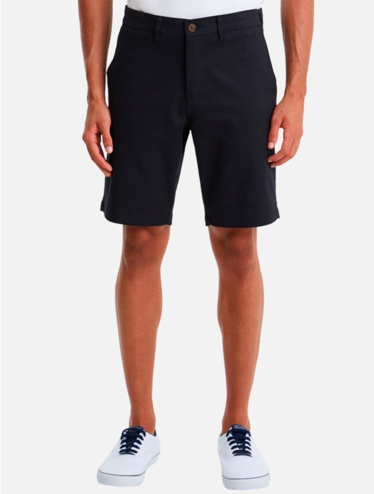 Imagem principal Bermuda Original Penguin Chino Slim Alfaiataria Preta Penguin preto