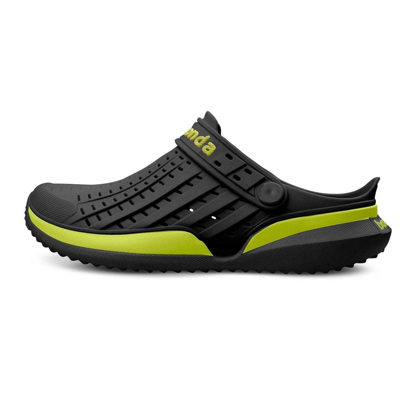 Imagem principal Sandália Masculina Flow Boaonda Academia Conforto Impacto Boaonda preto lima