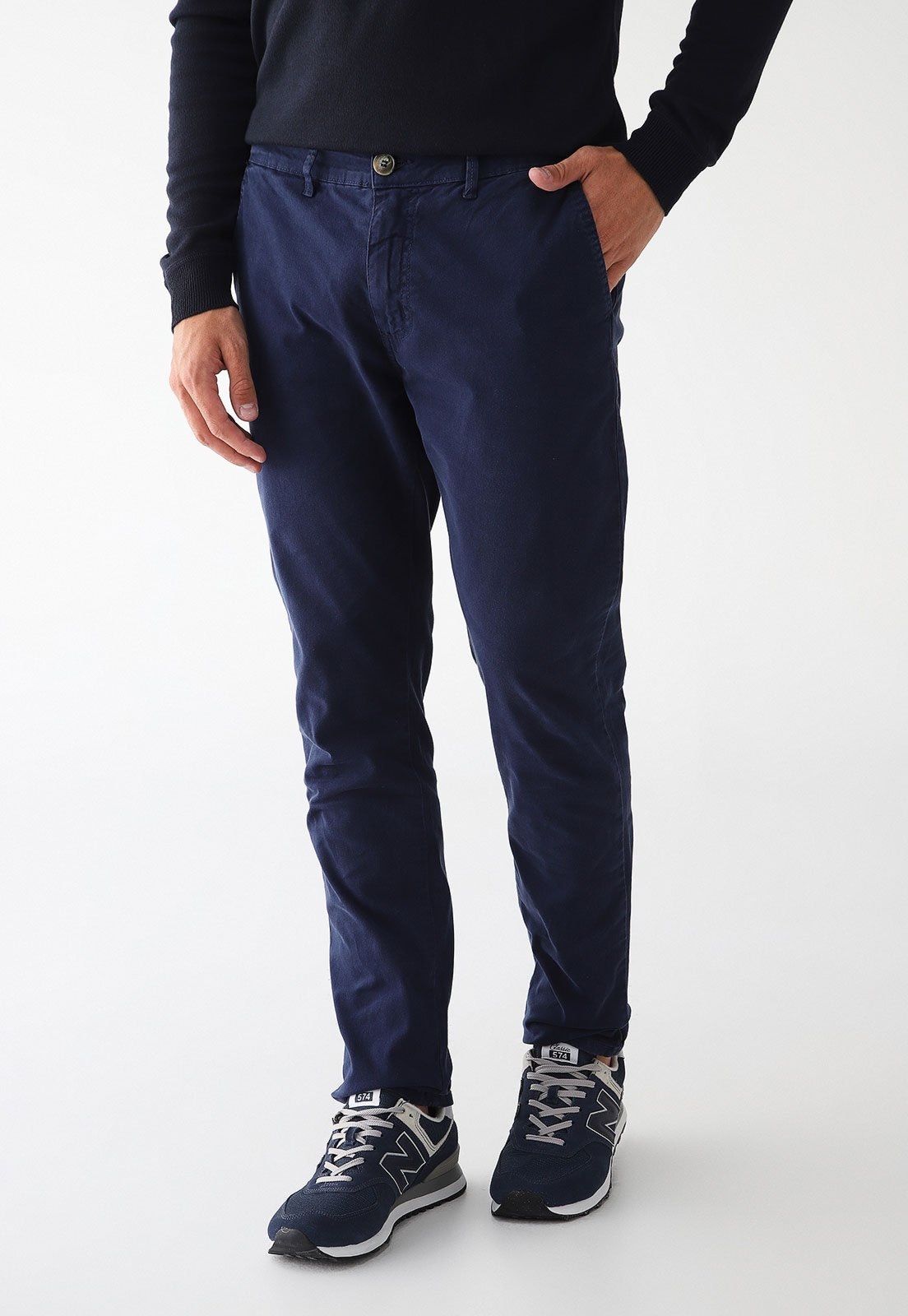 Imagem principal Calça Sarja Colcci Skinny Lisa Azul-Marinho Colcci azul marinho