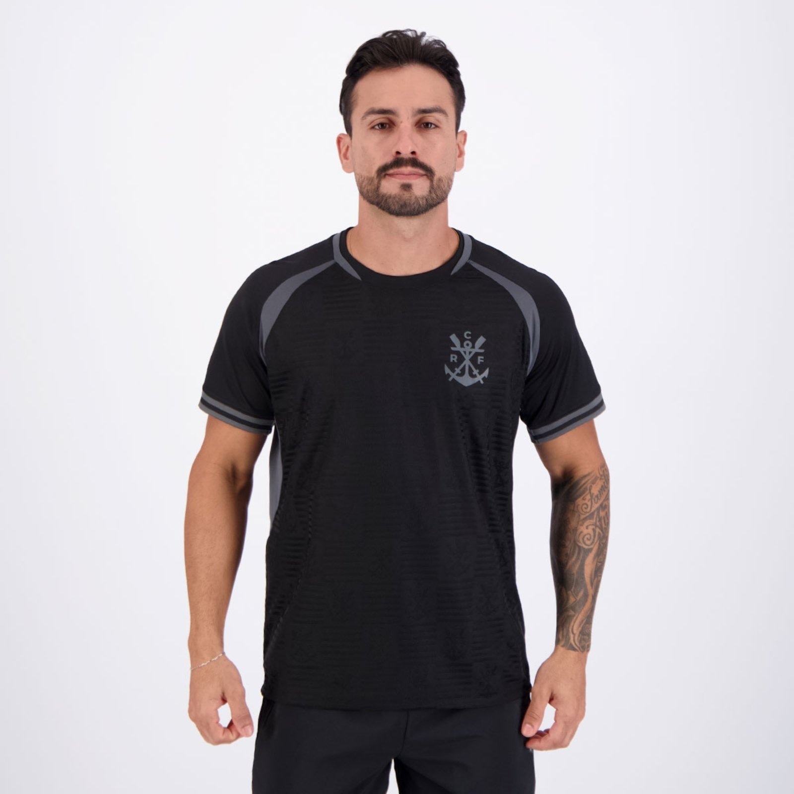 Imagem principal Camisa Flamengo Scored Raglan Preta braziline preto