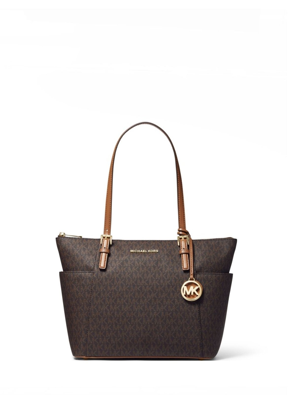 Imagem principal Bolsa Tote Jet Set Logo Média 30S0gttt1b252 Michael Kors marrom