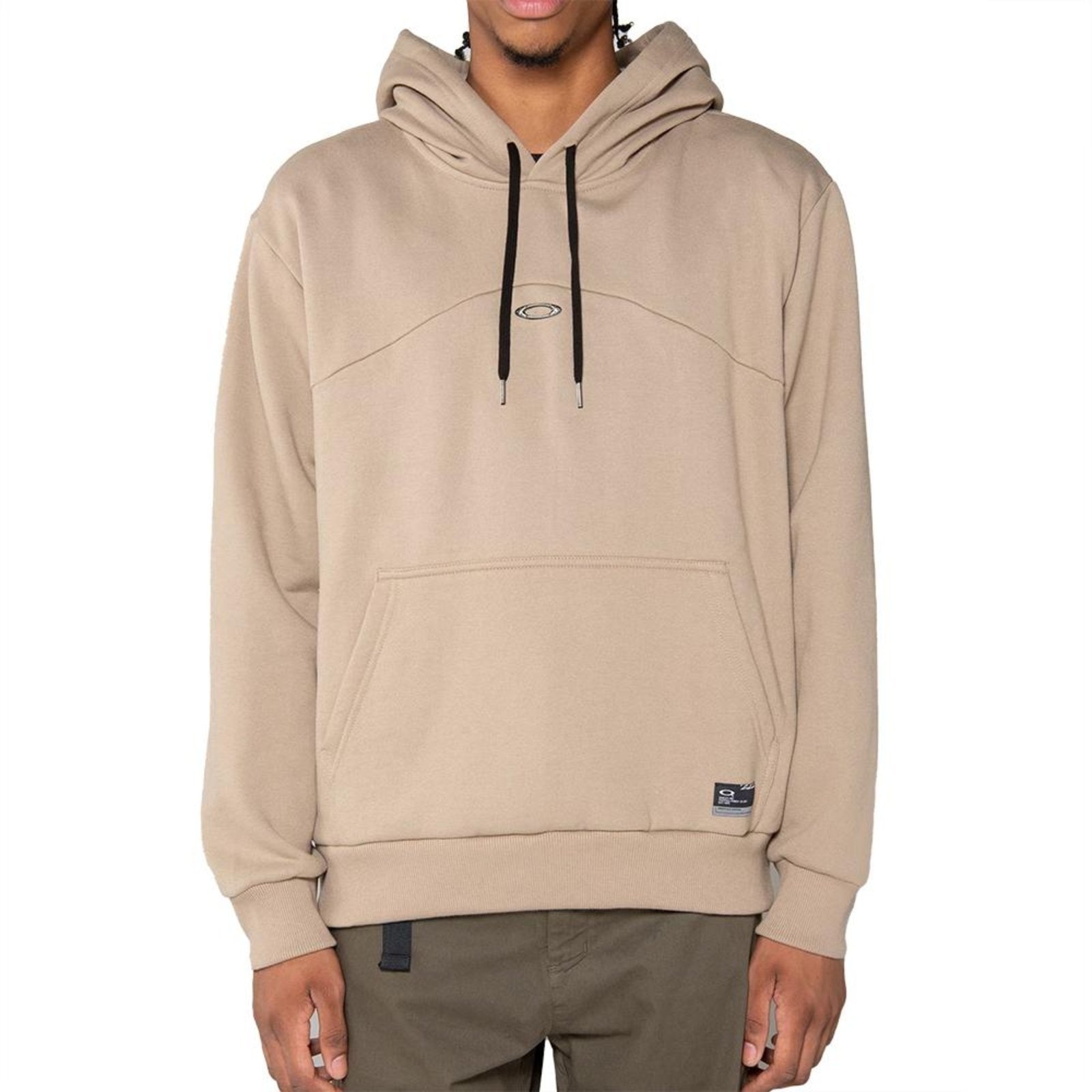 Imagem principal Moletom Oakley Canguru Ellipse Metal S25 Masculino Wood Grey Oakley cinza grey
