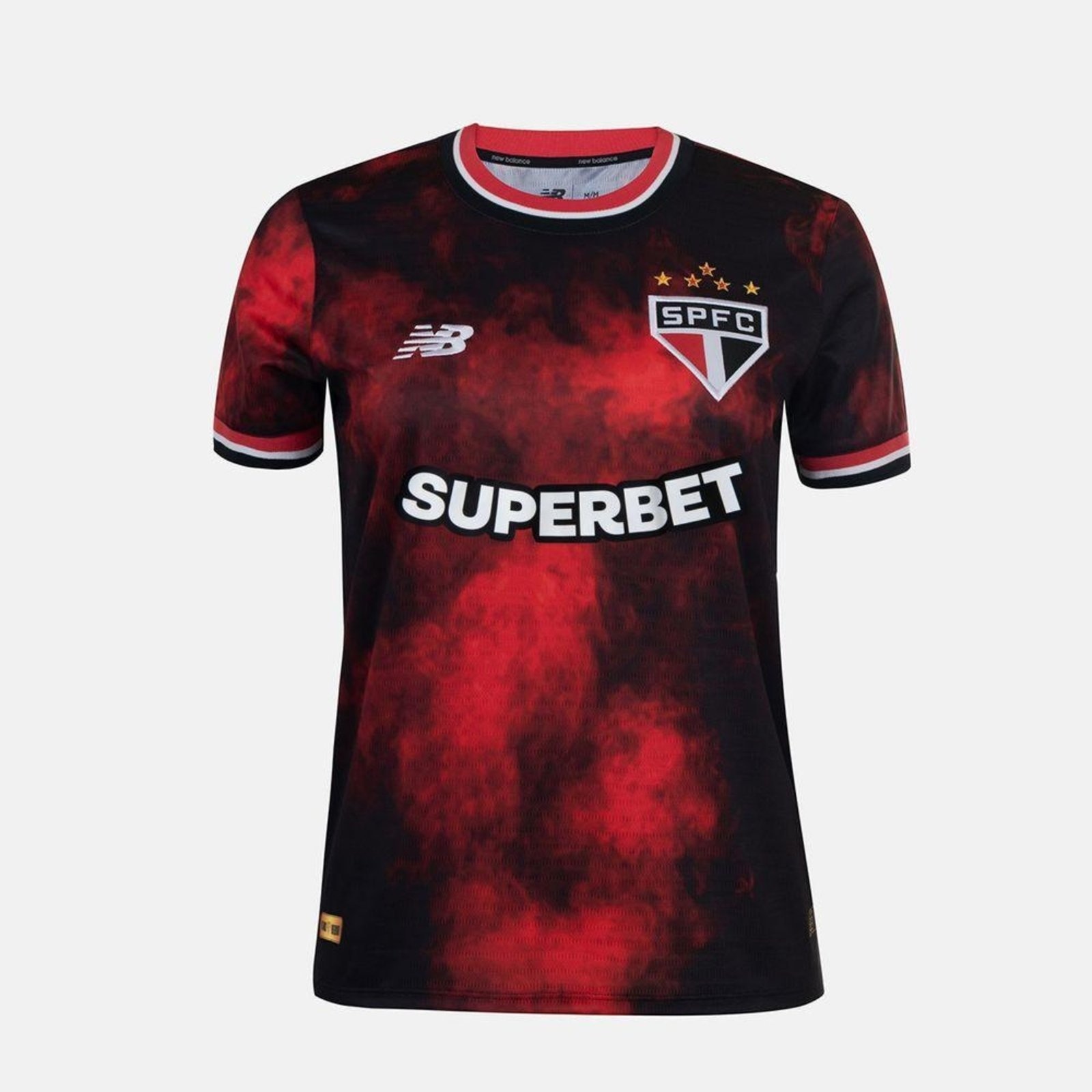 Imagem principal Camisa New Balance Comemorativa Spfc 2024 Torcedor C/P Masculina New Balance incolor