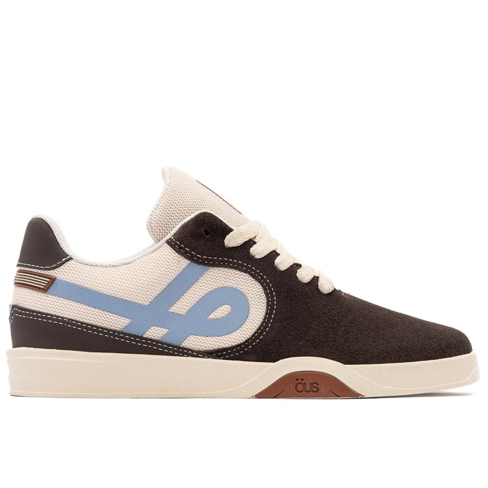 Imagem principal Tênis OUS Imigrante Masculino Cafe Azul Chantilly Essencial ÖUS marrom azul