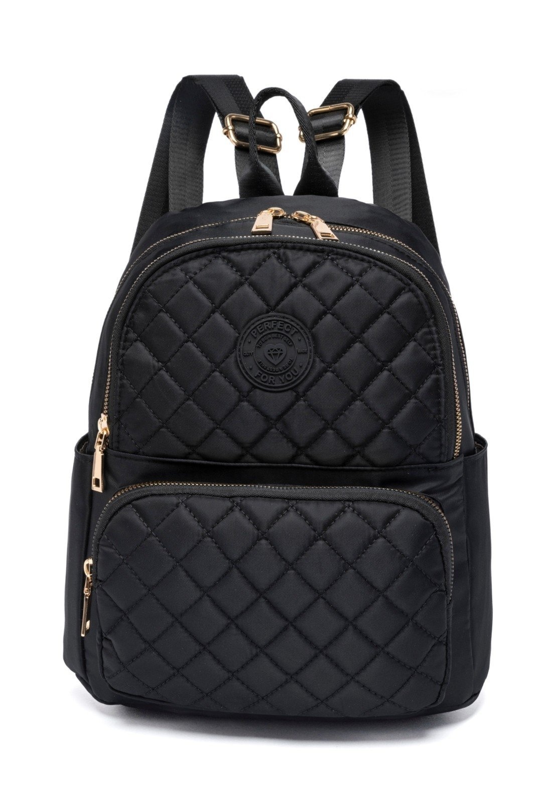 Imagem principal Mochila Reforçada Preta Faculdade Trabalho Passeio Perfect For You preto