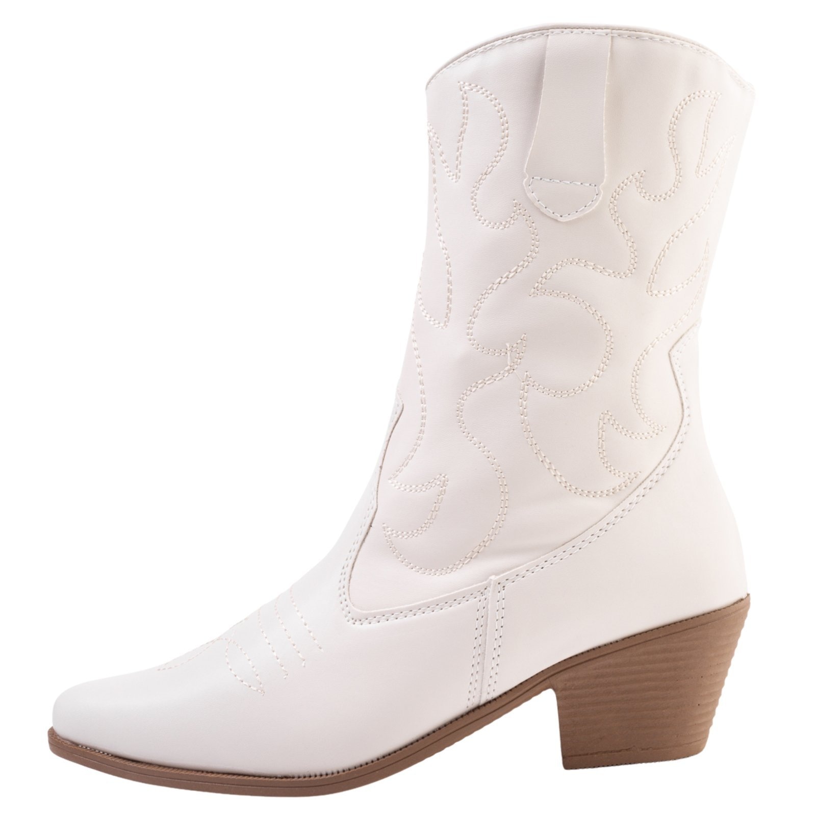 Imagem principal Bota Country Western Zature Texana Bordada Off White ZATURE STORES off-white white