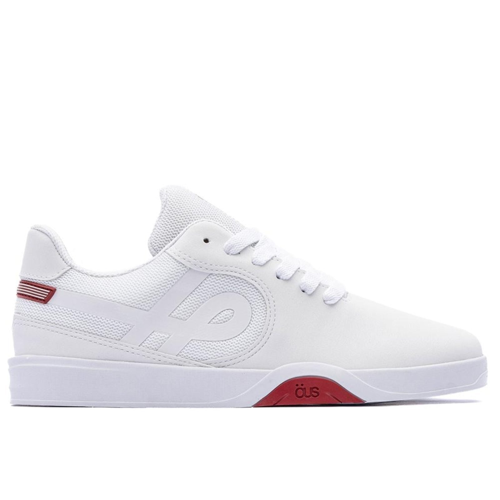 Imagem principal Tênis OUS Imigrante Masculino Bco Bordo OE ÖUS branco