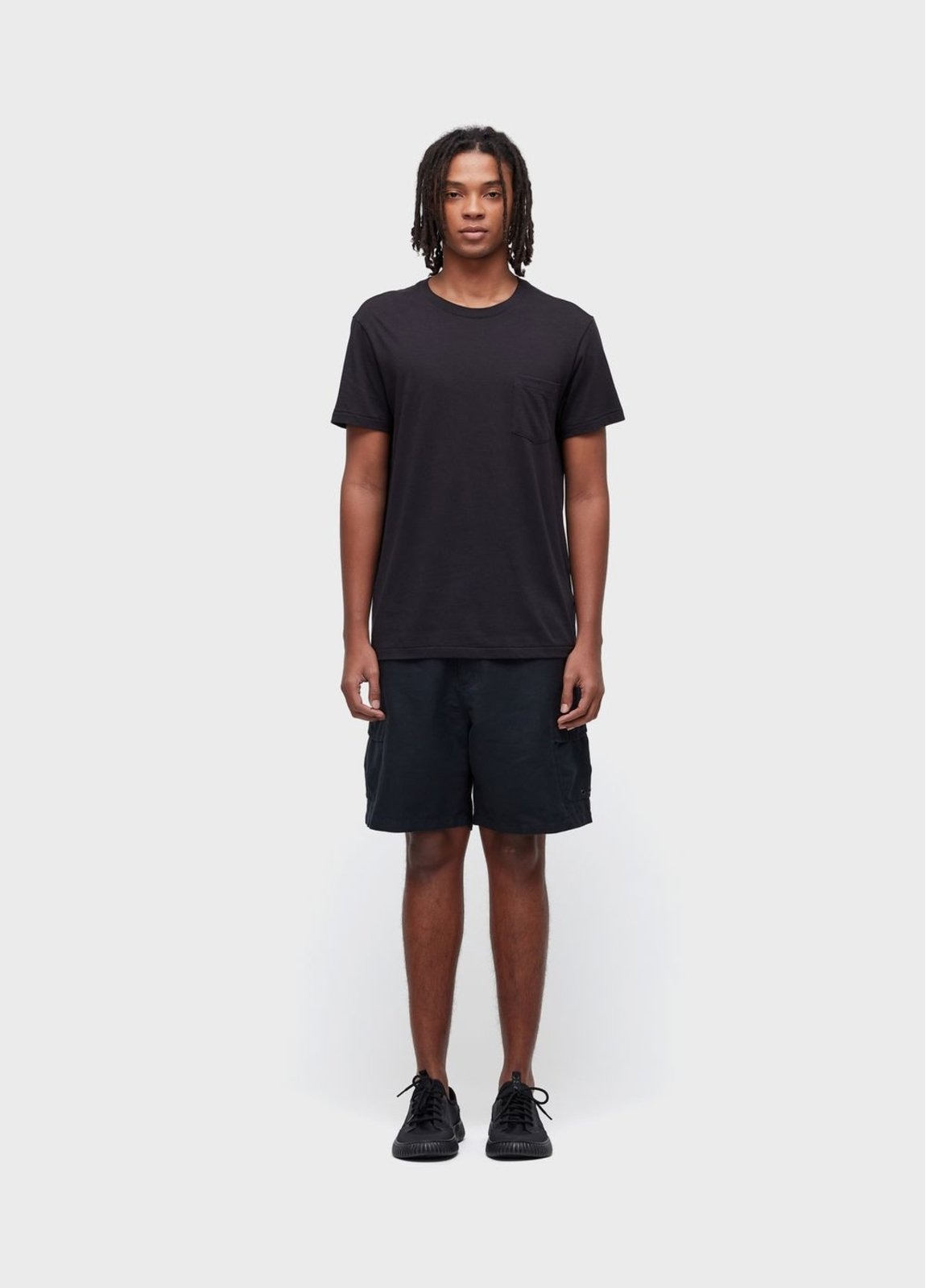 Imagem principal Bermuda flow linen utility Osklen preto