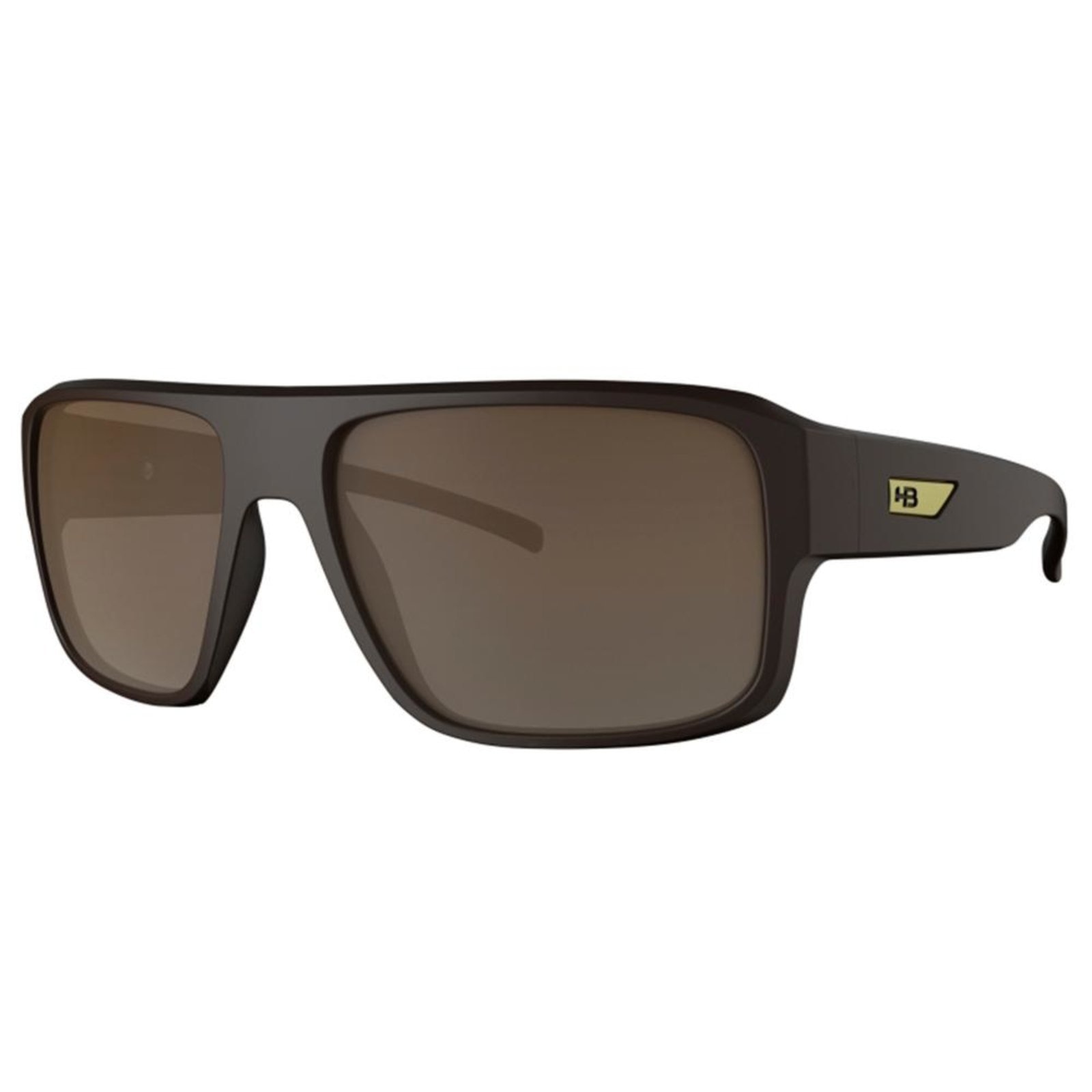 Imagem principal Óculos de Sol HB Redback - 58 Marrom Fosco Hb incolor