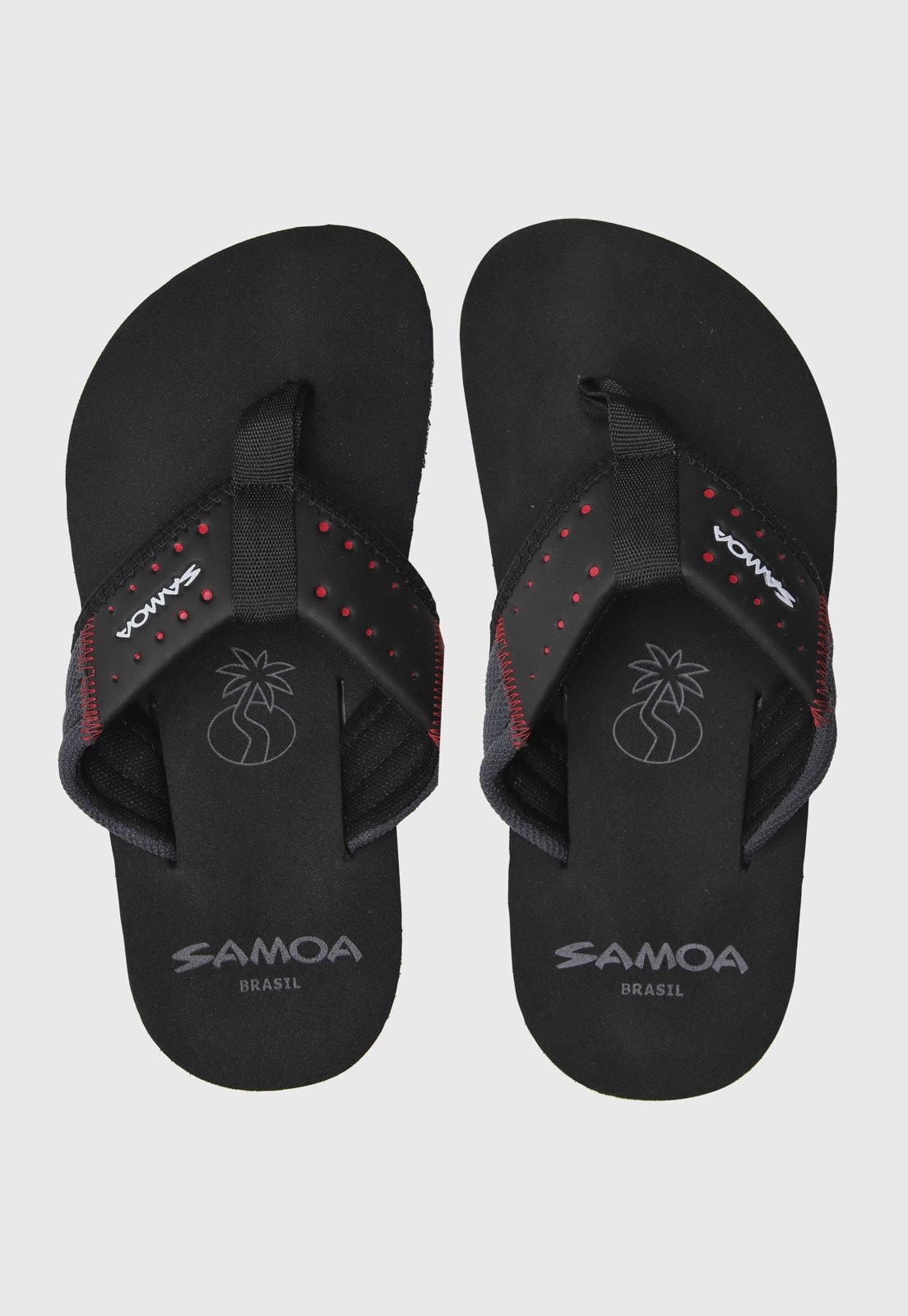 Imagem principal Chinelo Samoa Dedo Tira Comfort Samoa preto