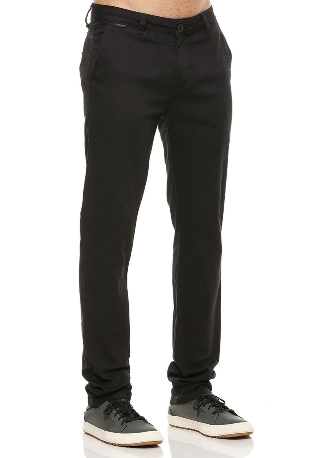 Imagem principal Calça Sarja Elastano Masculina VLCS VLCS VIOLAÇÕES bege