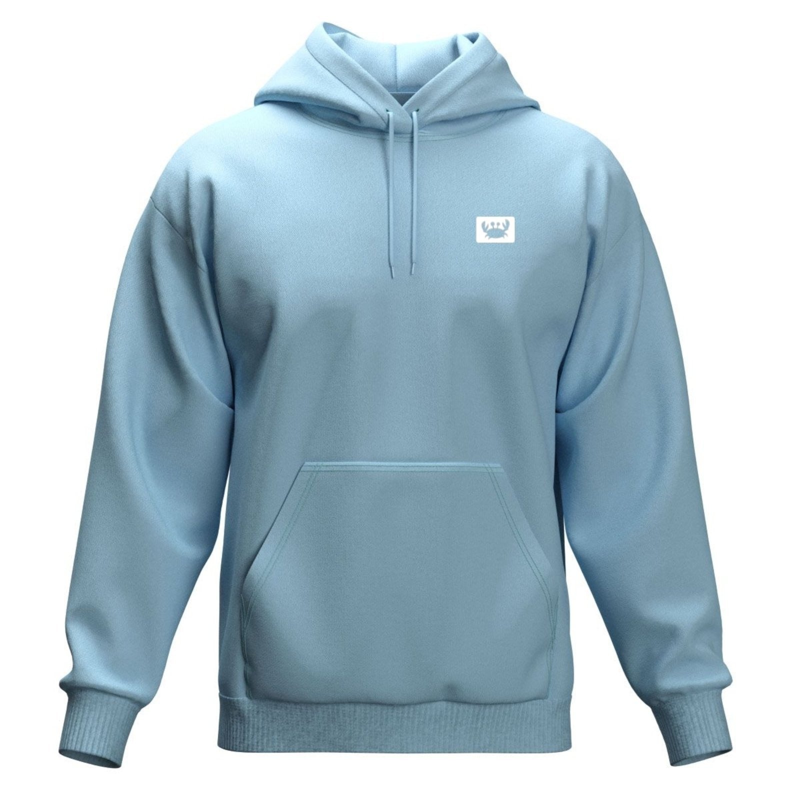 Imagem principal Moletom Relaxado Masculino Canguru Modelo Siri 2 Confortável Relaxado azul