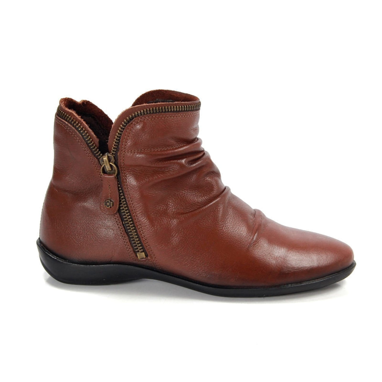Imagem principal Bota Angel Couro Comfort Mogno - ANG811 Perlatto marrom