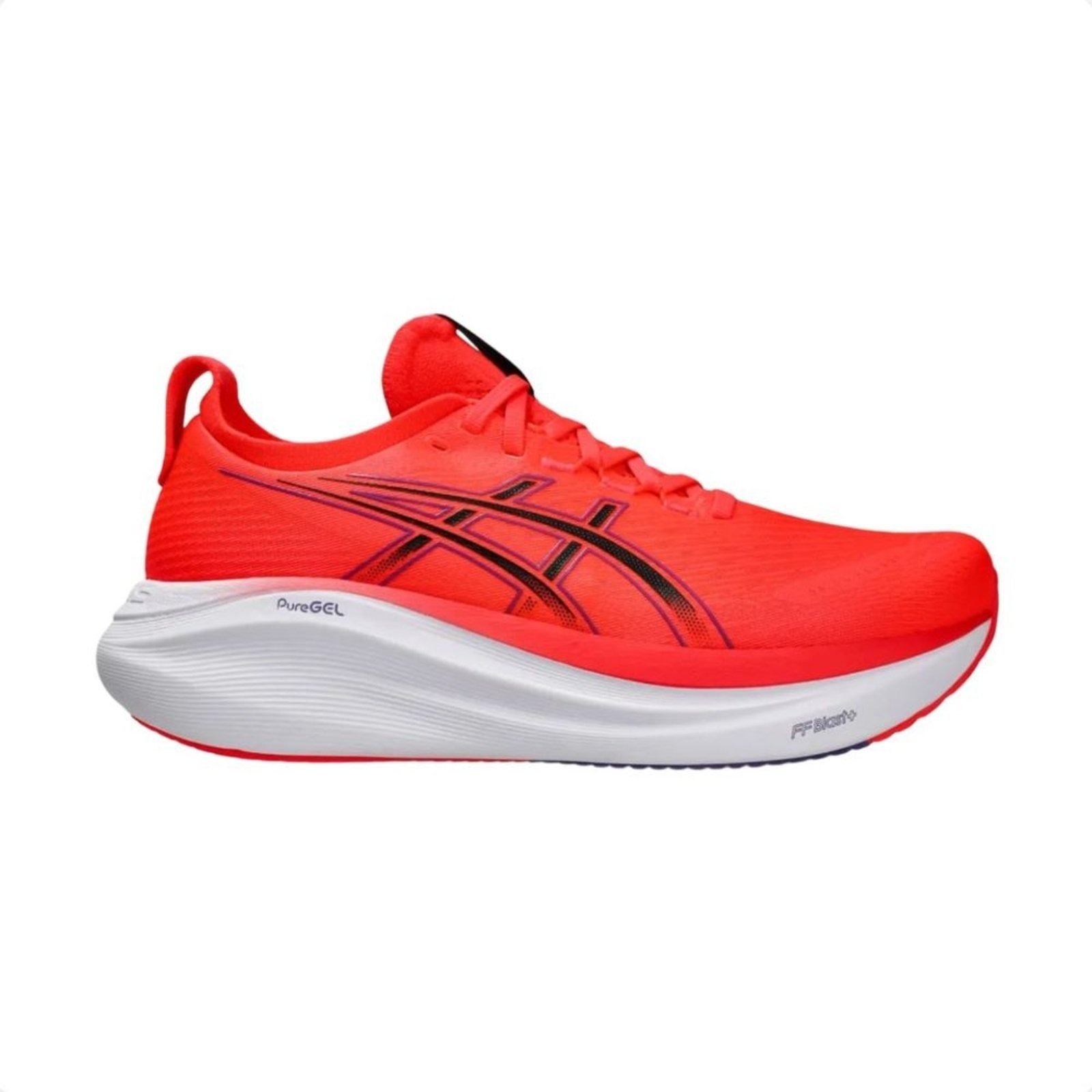 Imagem principal Tênis Corrida Masculino Asics Gel-Nimbus 27 ASICS vermelho