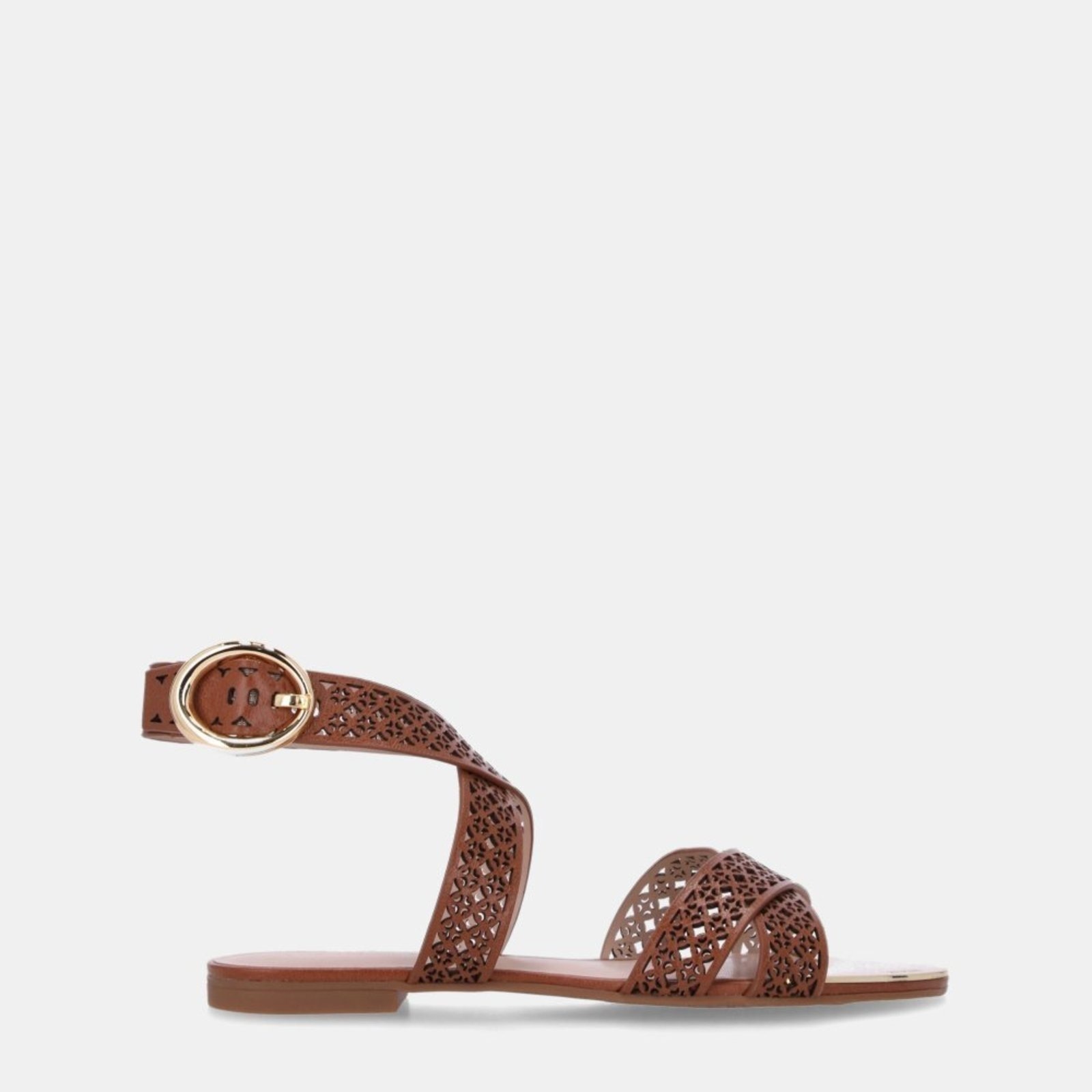 Imagem principal Sandália Rasteira Luz da Lua - 53120040 Luz Da Lua Luz Da Lua marrom