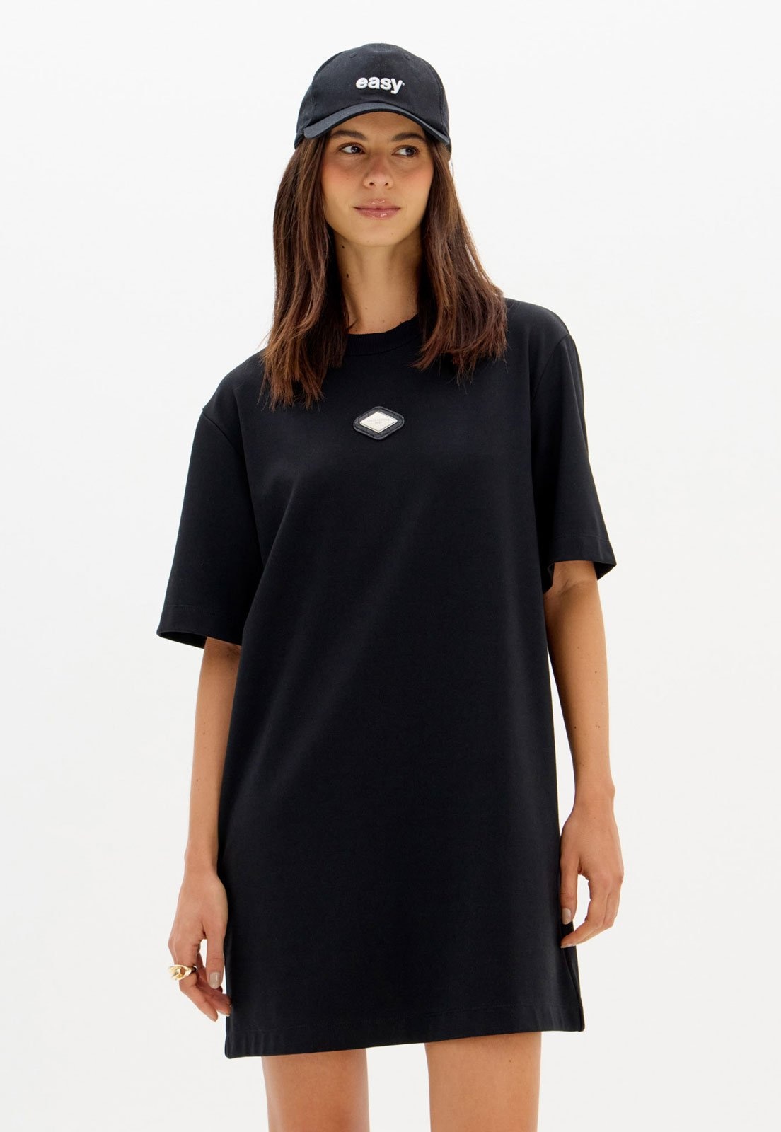 Imagem principal Vestido T-Dress Feminino Lança Perfume Lança Perfume preto