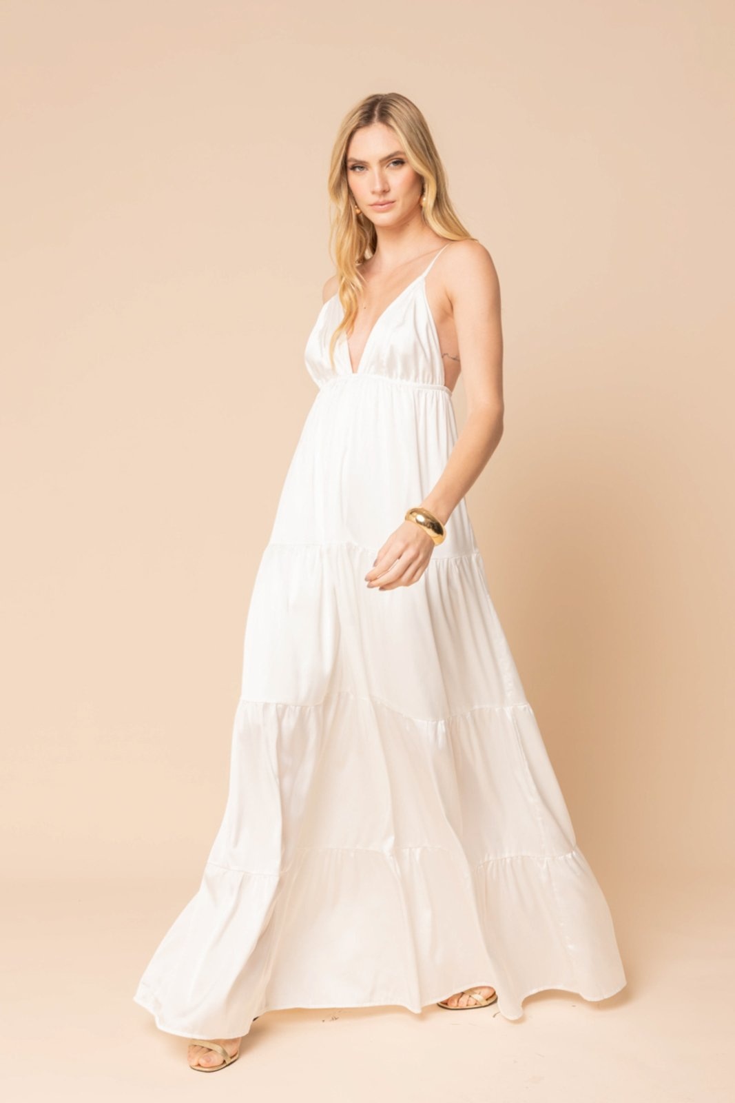 Imagem principal Vestido Noronha Festa - OffWhite VIC BRAND branco offwhite