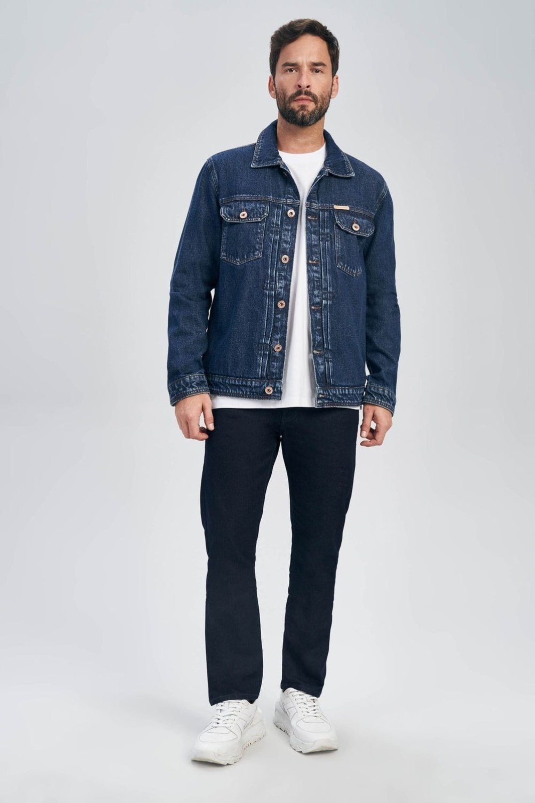 Imagem principal Jaqueta Botão Masculina Acostamento ACOSTAMENTO MASCULINO jeans