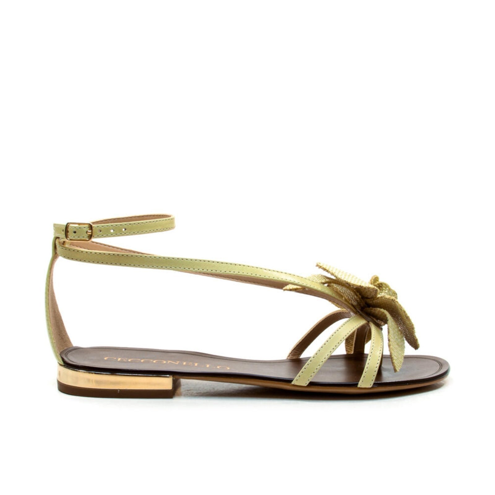 Imagem principal Rasteira Couro Cecconello 2724013-2 Cecconello verde