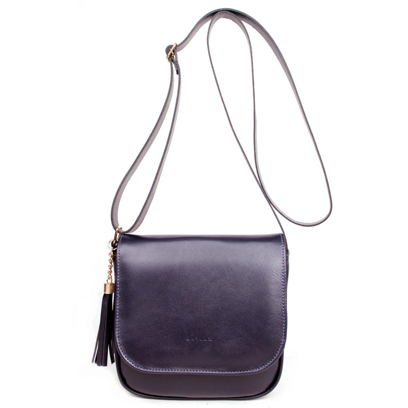 Imagem principal Bolsa Transversal em Couro Artlux Marinho 9053 Artlux azul