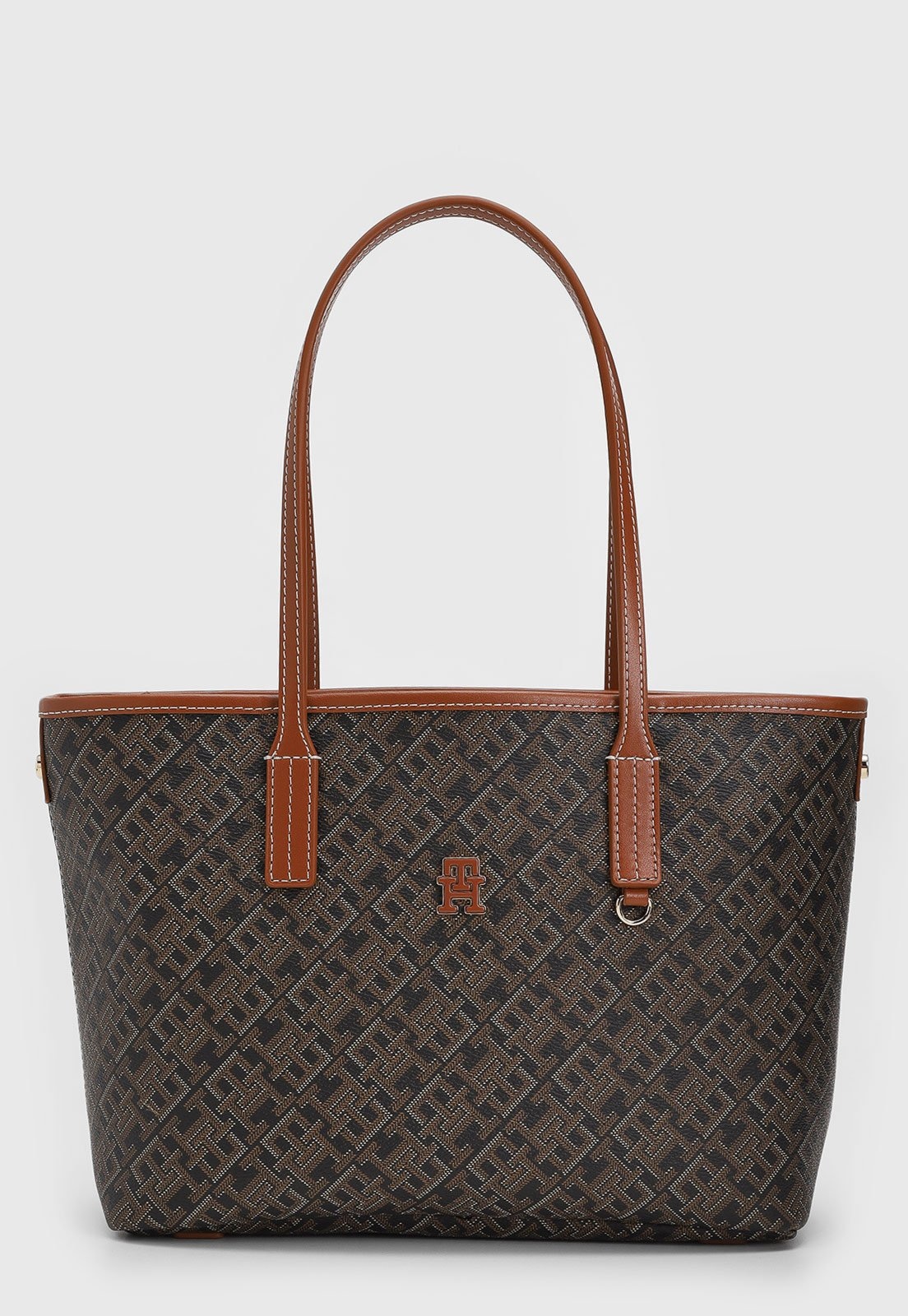 Imagem principal Bolsa Tiracolo Tommy Hilfiger Monograma Tote Tommy Hilfiger marrom