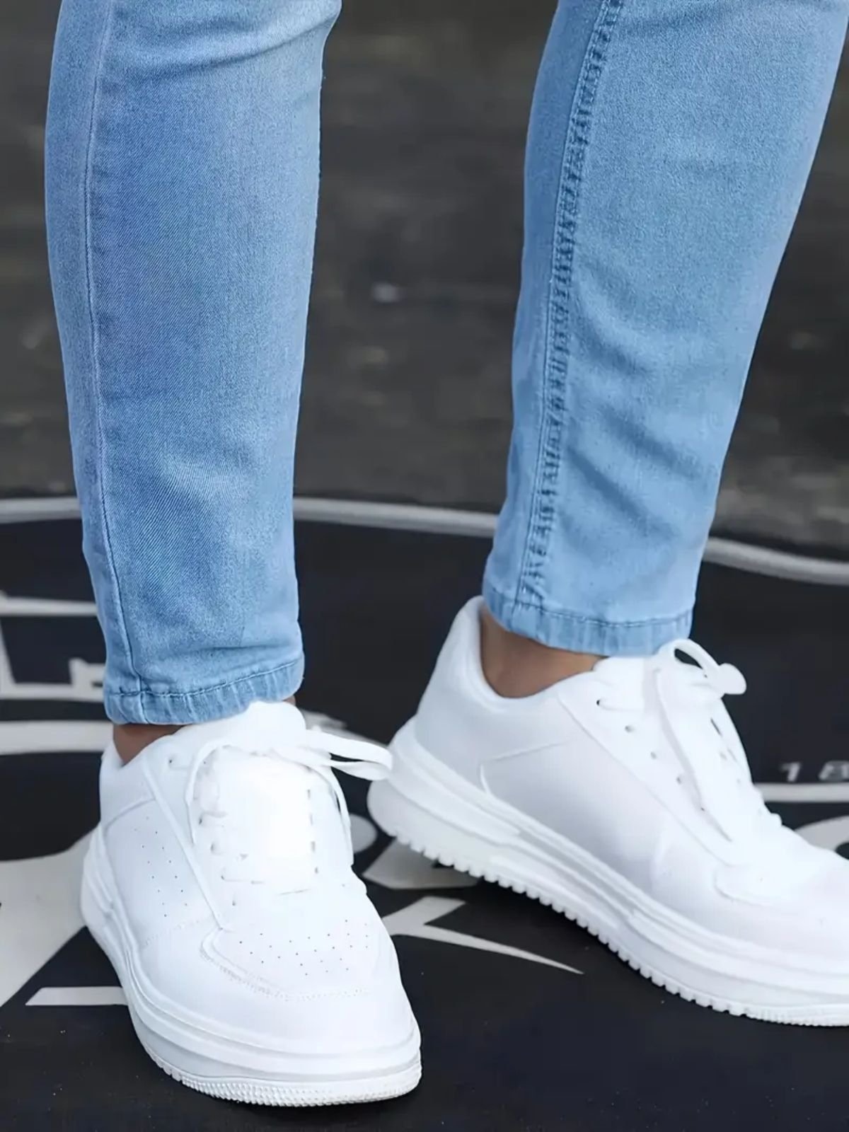 Imagem principal Calça Masculina Skinny Kovali Com Elastano Premium Casual Clara Delavê KOVALI FASHION STORE azul/jeans