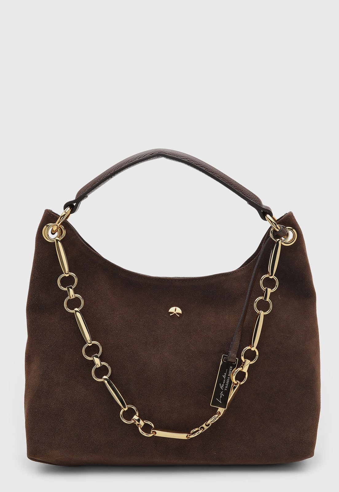 Imagem principal Bolsa Feminina Luiza Barcelos Grande Alça Elo Luiza Barcelos marrom