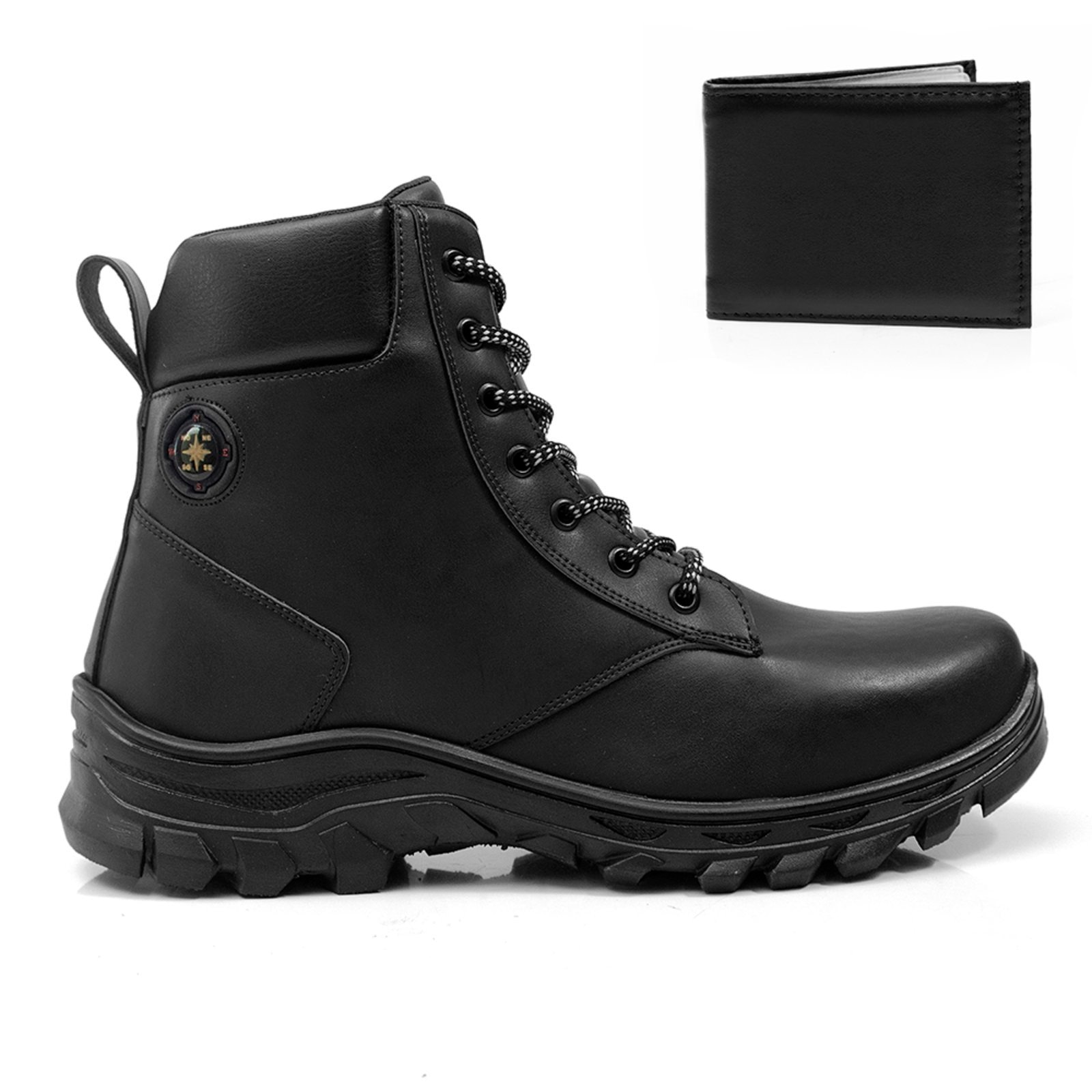 Imagem principal Bota Masculina Bredeni Adventure Canyon Com Carteira BREDENI preto