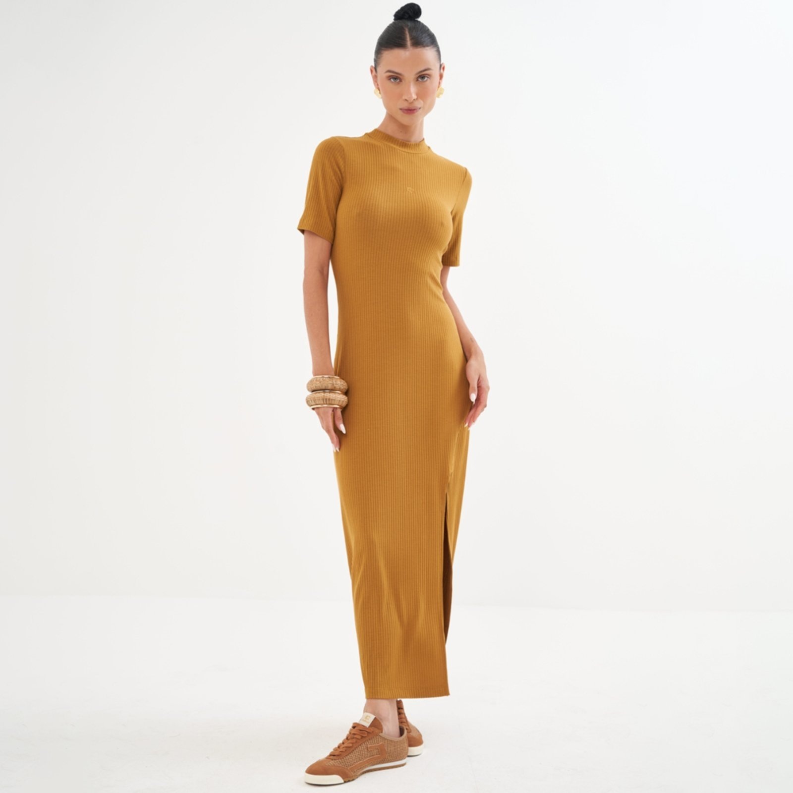 Imagem principal Vestido Super Mid Colcci Classic Pr26 Ebbela Feminino Colcci marrom