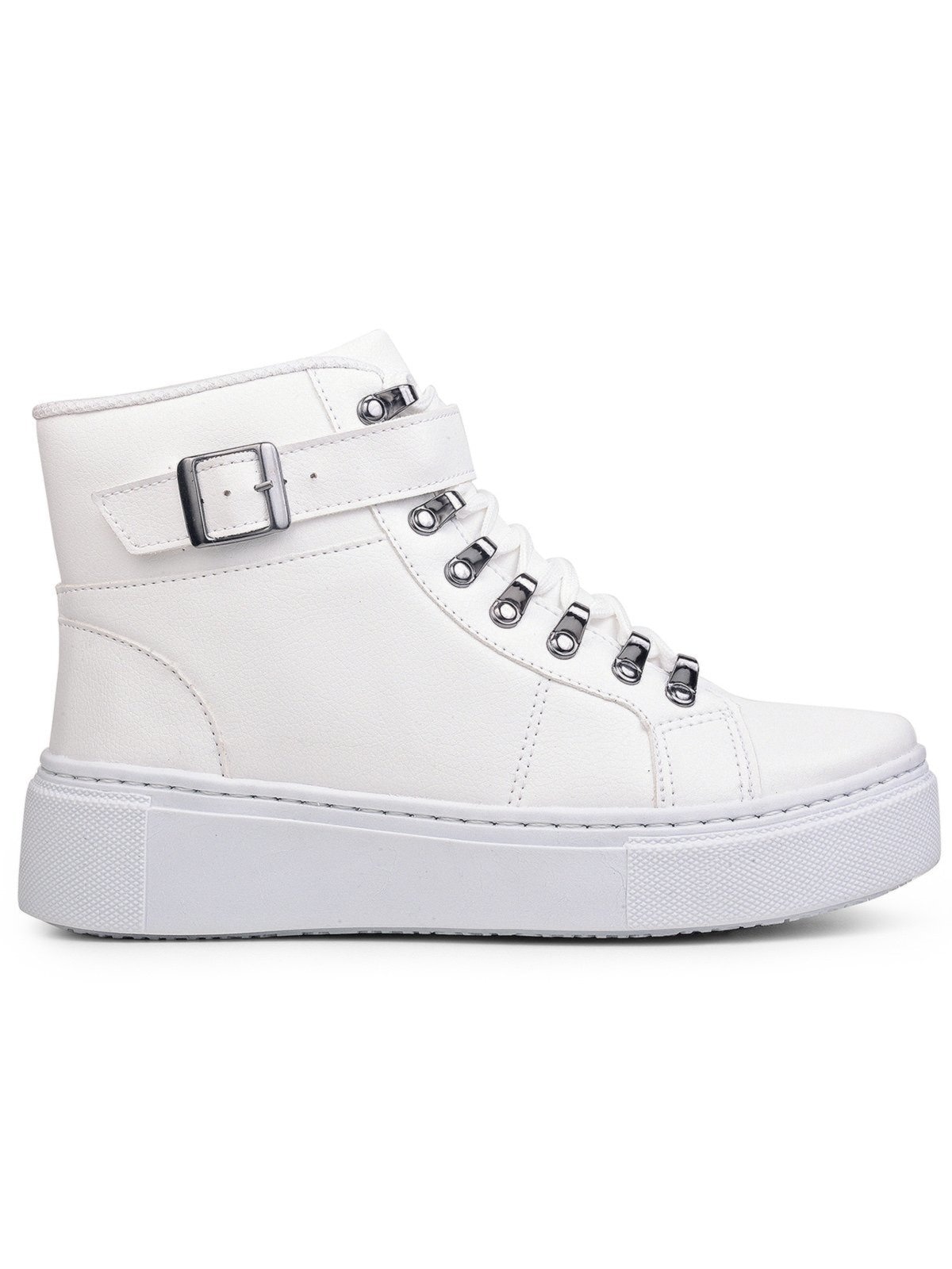 Imagem principal Tênis Botinha Casual Salook Solado Grosso Salook branco